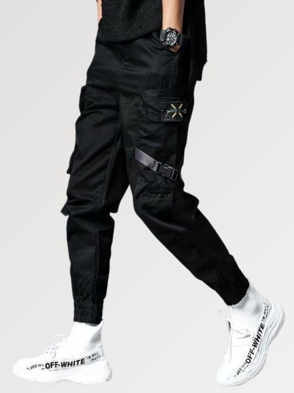 Cargo Pants Gray Military Techwear Japan Clothing 1639486551