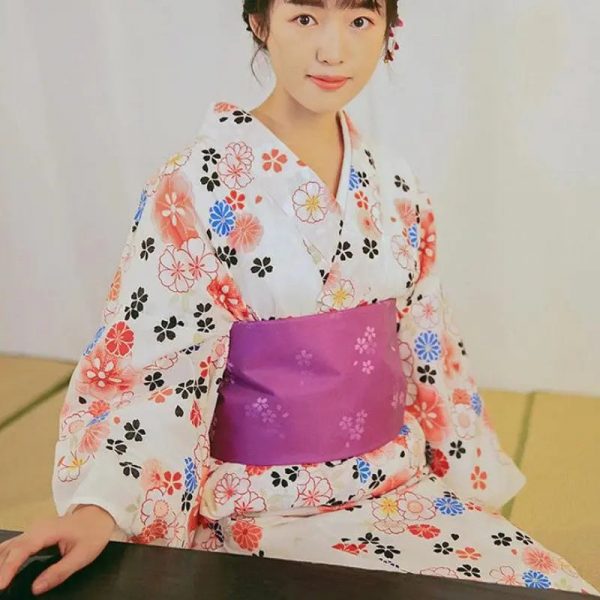 Kimono Japonais Femme Fleuri Reiko Japanstreet 1645974770
