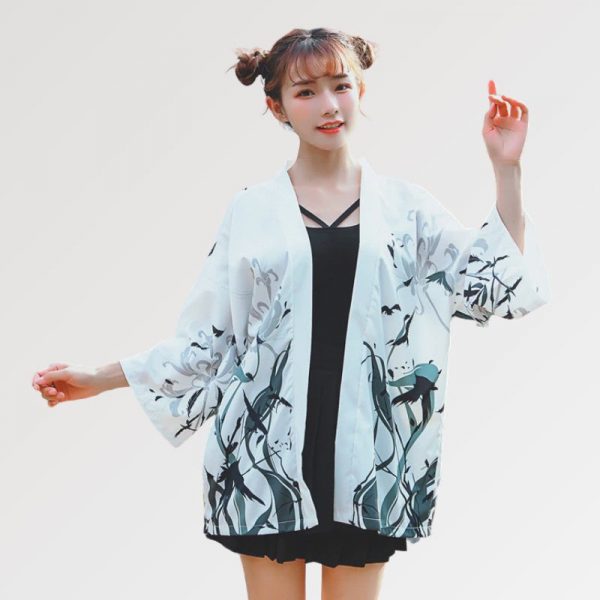 black and white kimono jacket 2