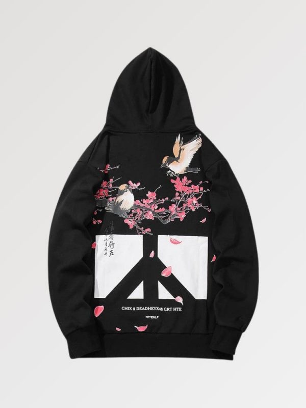 japanese blossom hoodie 1
