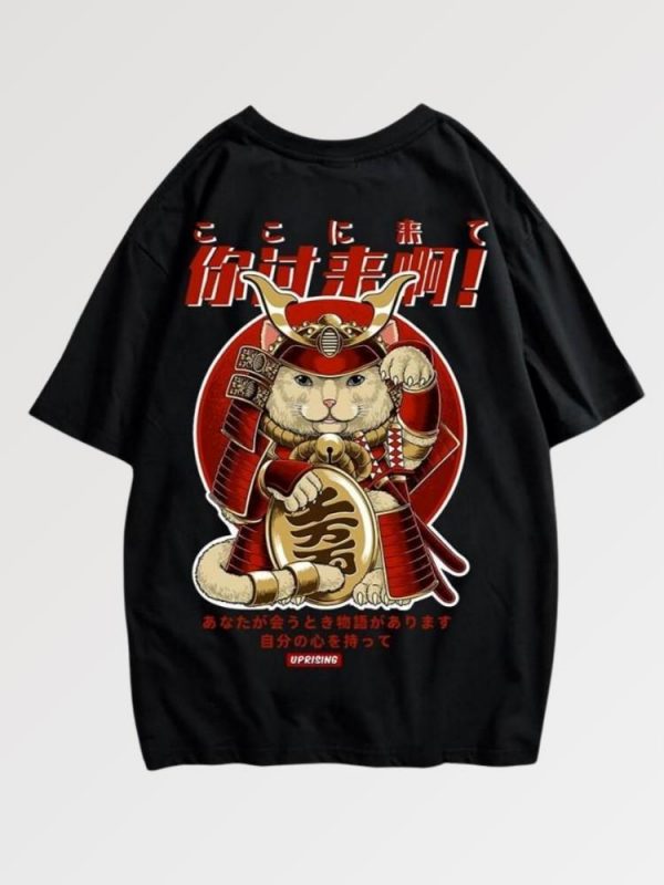 japanese cat t shirt 1