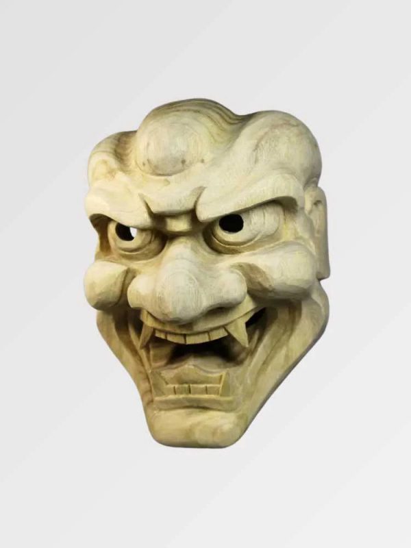 japanese wooden mask 2