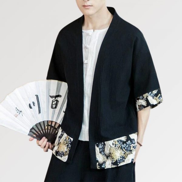 mens kimono shirt 1