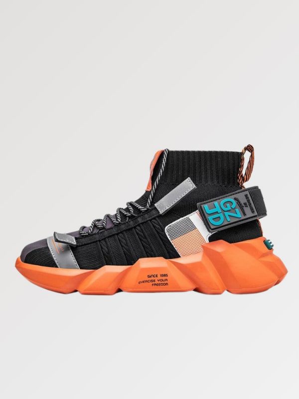 orange platform sneakers 2