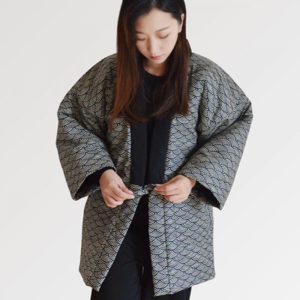 quilted kimono jacket 1