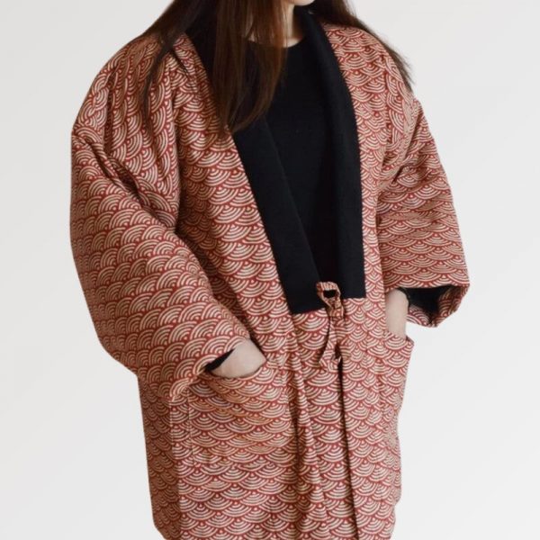 quilted kimono jacket 2