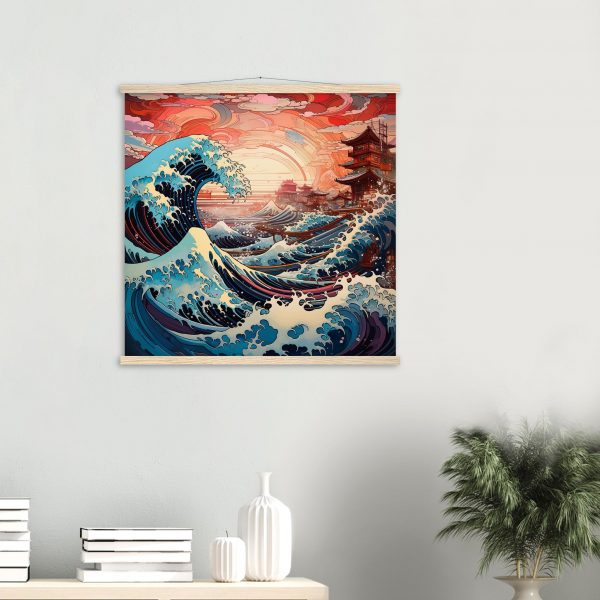 the wave japanese painting 2